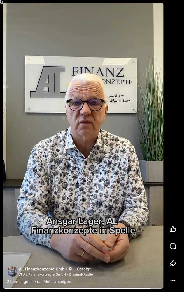 Facebook Beitrag von Ansgar Lager Facebook Beitrag von Ansgar Lager